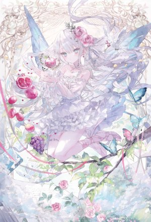 おにねこ,连衣裙,garter,No-Bra,看穿,掀裙,翅膀