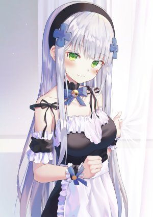 hyonee,hk416,少女前線,女仆