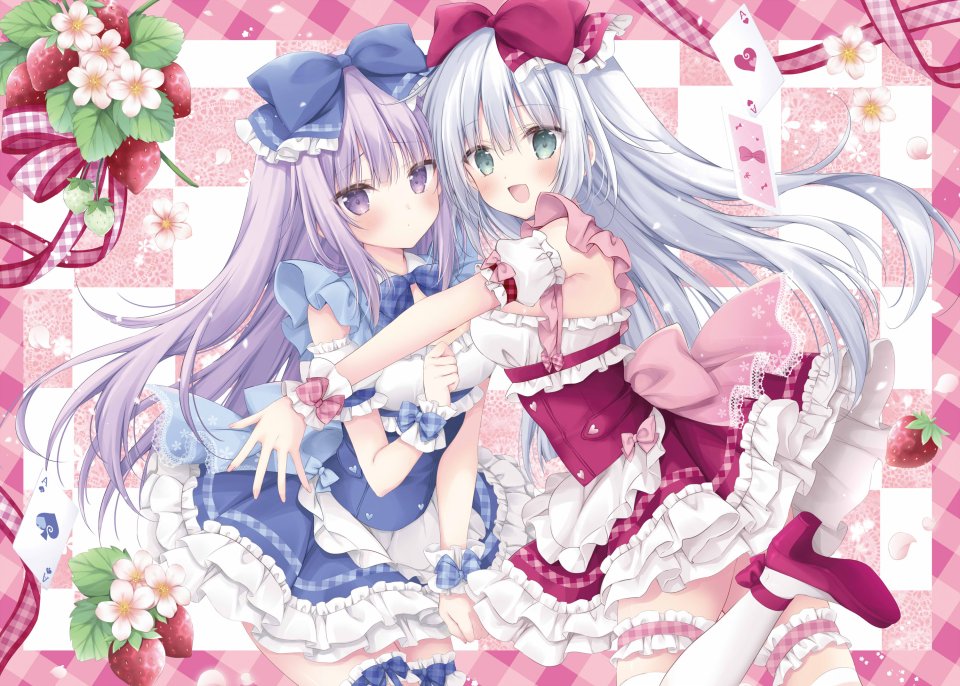 梱枝りこ 藍璃（ありすorありす） 璃星（ありすorありす） ALICE_OR_ALICE～妹控哥哥與雙胞胎妹妹～ Garter 掀裙 丝袜
