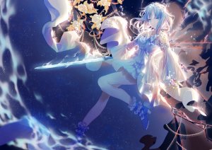 ci_he_ye,连衣裙,剑