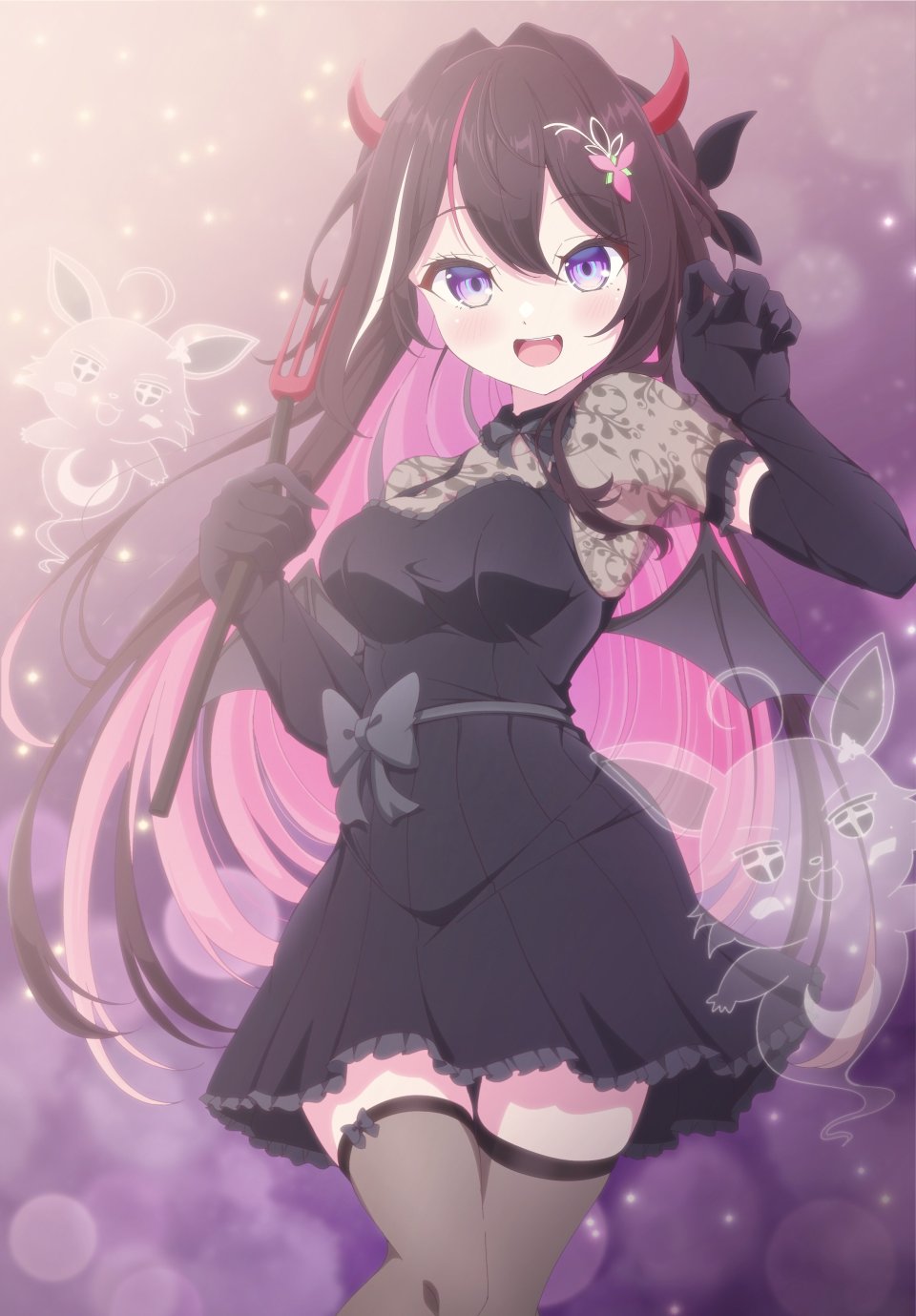 Vtuber Hololive Azki Pioneer Shimada Single 长发 長身像
