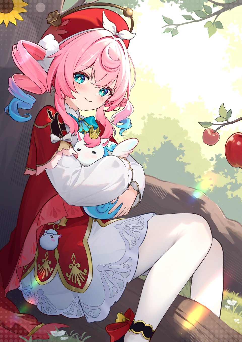 风堇 崩坏：星穹铁道 Aviary Apple 碧眼 青发 连衣裙 长袖