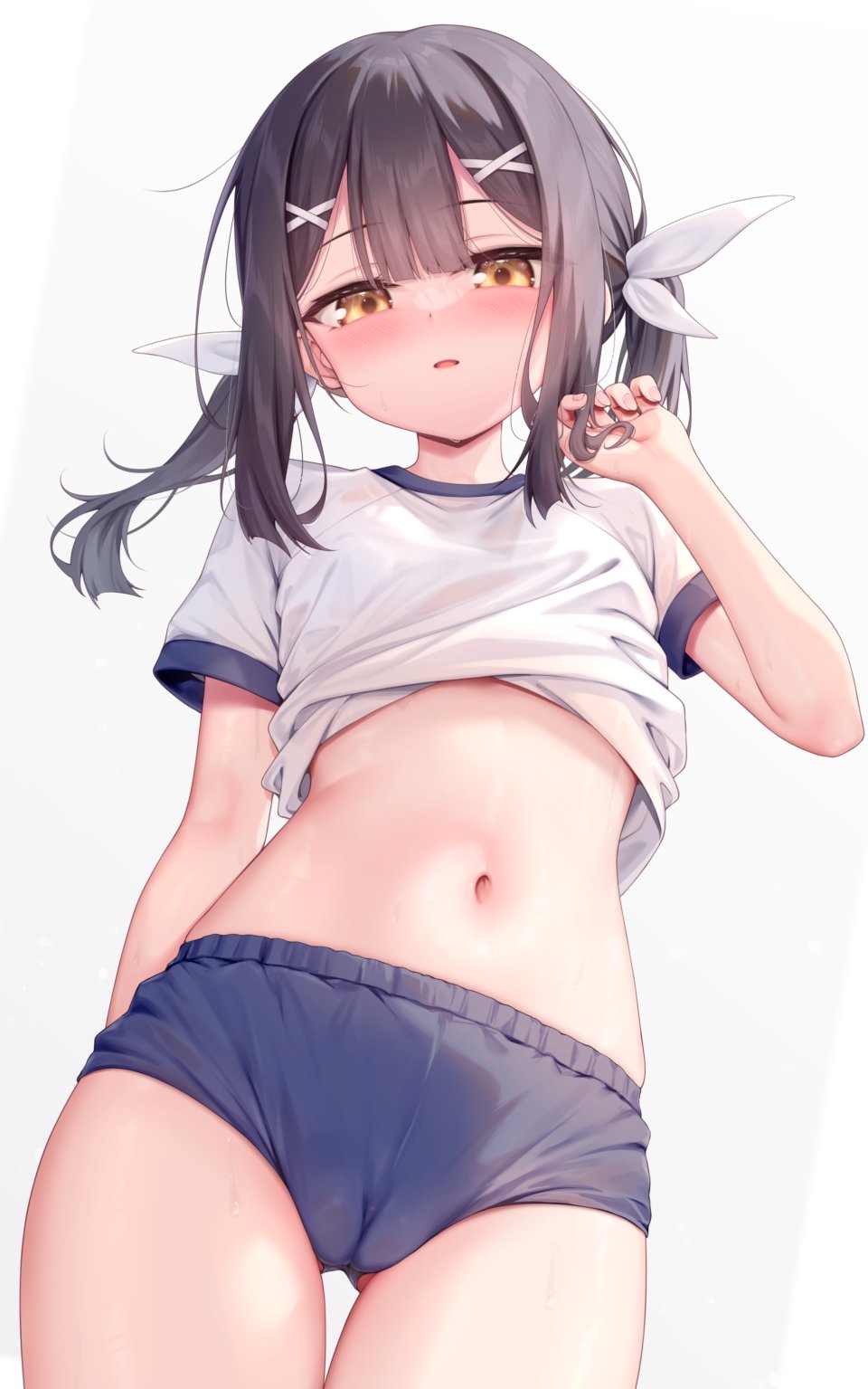 Arata 美游 魔法少女☆伊莉雅 Fate/StayNight Cameltoe 萝莉 看穿 湿身