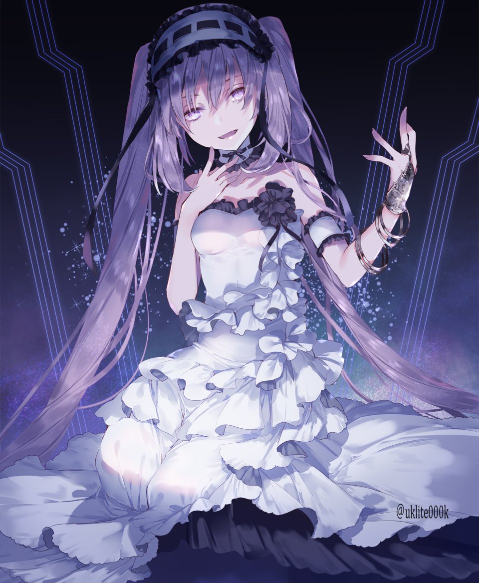 Stheno Fate/HollowAtaraxia Fate系列 優木きら 前发 露肩 胸部 连衣裙