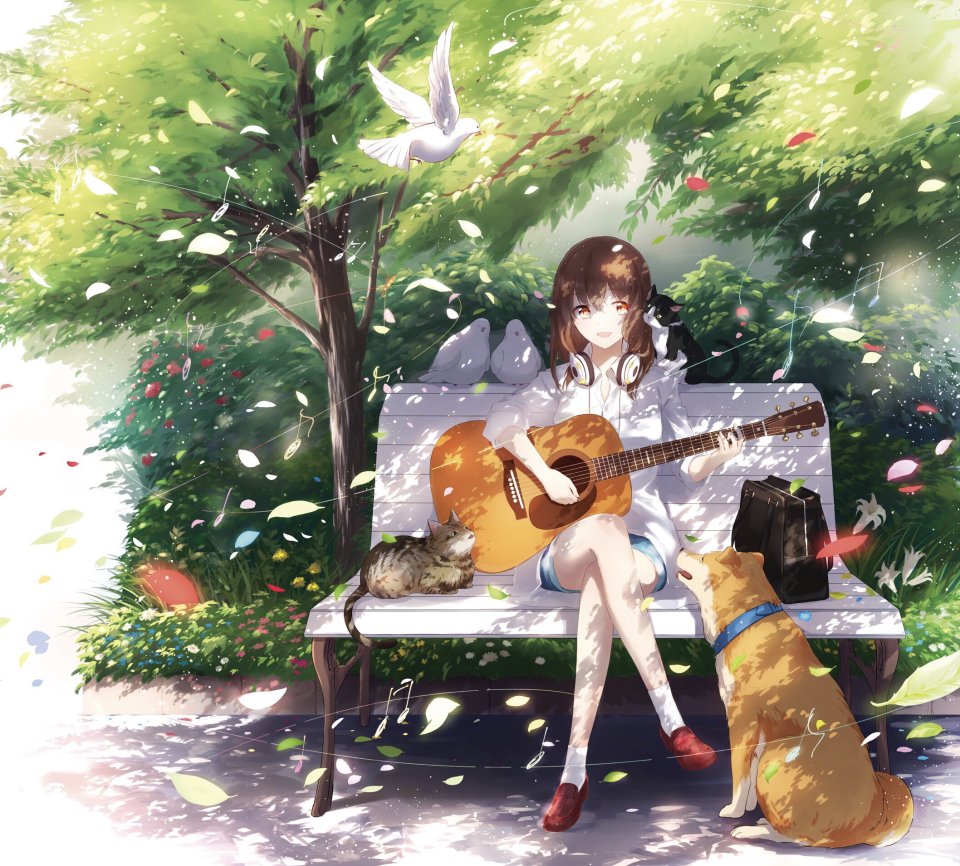 原创 せな茶 长发 Single 视线正对 Highres 開いた口 前发