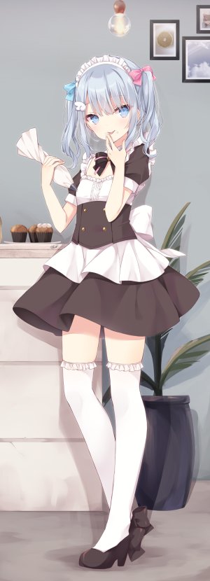 hoshi,女仆,丝袜