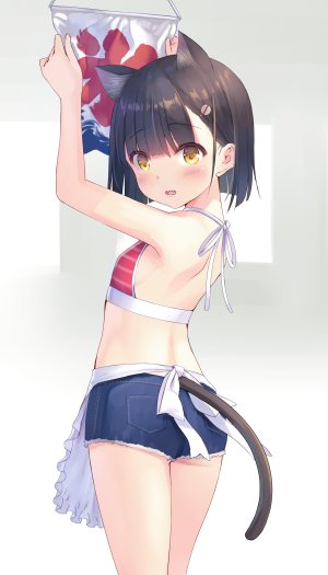 Na-Ga,兽耳,猫耳,泳装