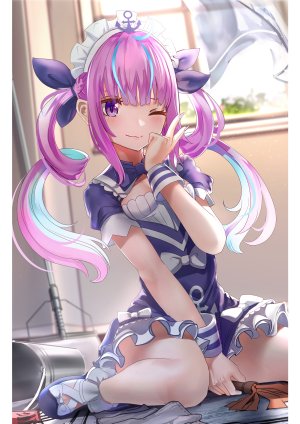 湊あくあ,Hololive,女仆