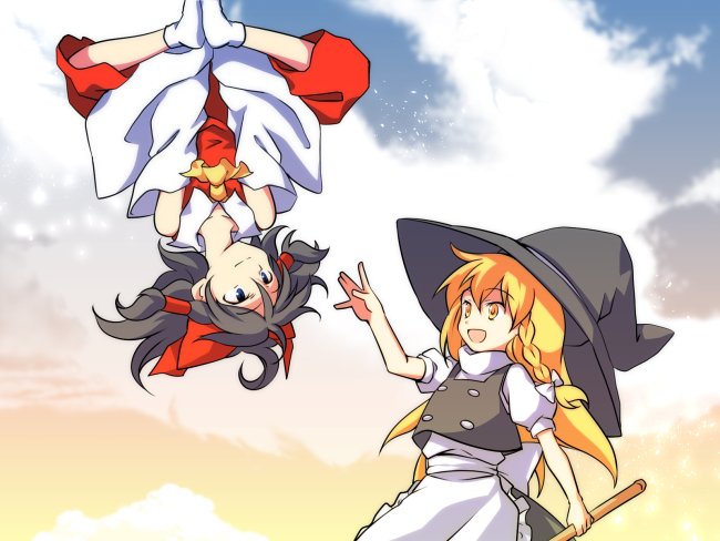 Dairi 東方 博麗霊夢 霧雨魔理沙 アリス・マーガトロイド 東方Project 東方Project500users入り