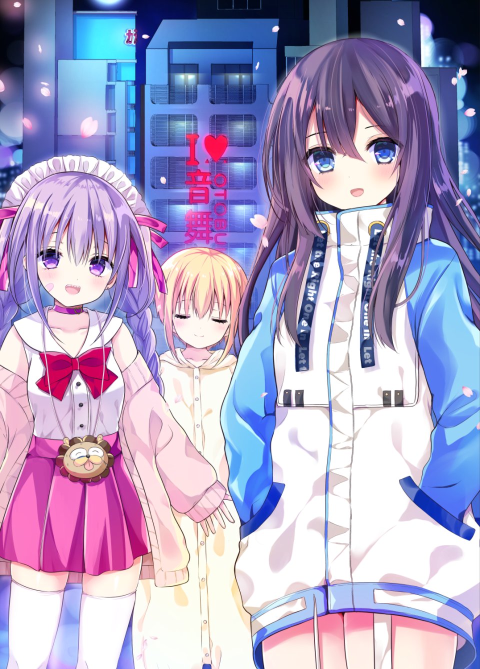 師走ほりお 原创 创可贴 金发 碧眼 脸红 三股辫 衬衫