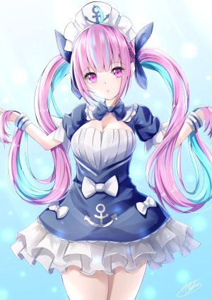 湊あくあ,Hololive,女仆
