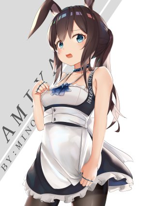 兽耳,兔耳,女仆,黑丝