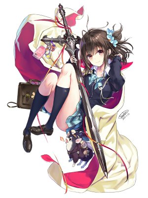 sanbasou,制服,剑