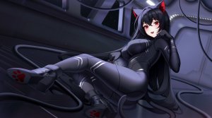 kiyochii,vrchat,兽耳,Bodysuit,猫耳