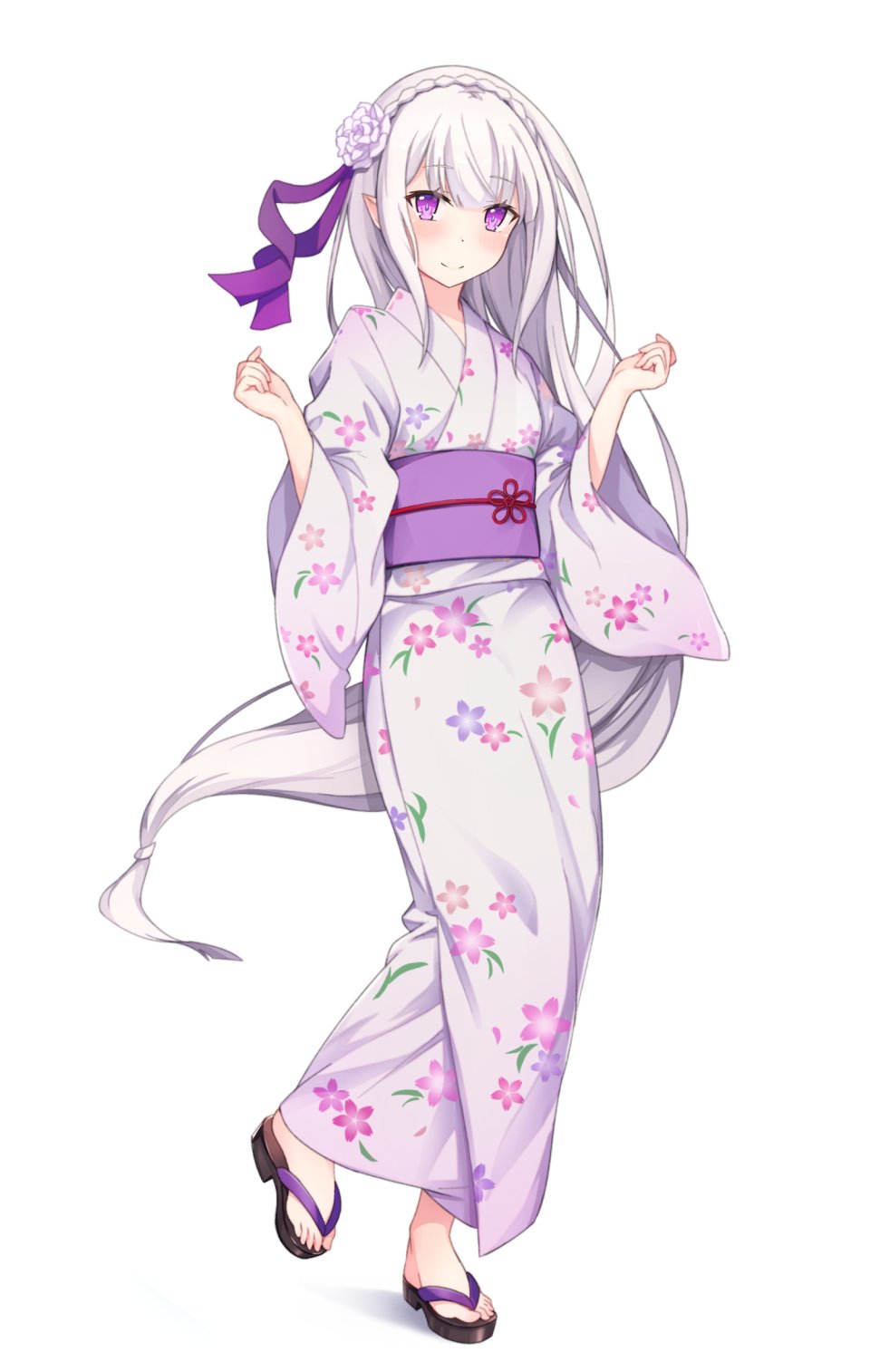 Echiru Emilia 从零开始的异世界生活 尖耳 浴衣