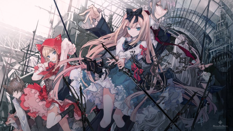 Ra-bit 大灰狼 小红帽 赤頭巾 原创 金发 棕色眼 茶发