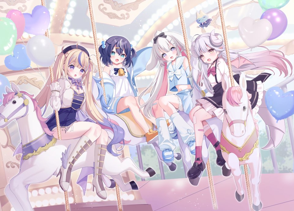 もえこ Melt_Pillow 兽耳 绷带 创可贴 灯笼裤 兔耳 尖耳