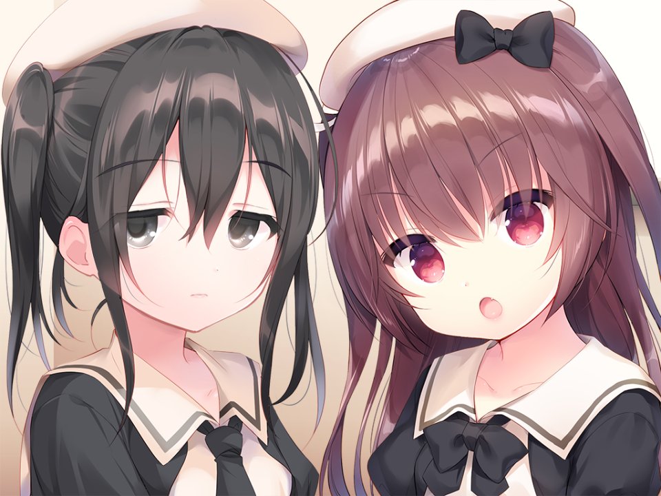 誘惑なまいきロリータ ぴよ寺むちゃ 黑发 领结 茶发 连衣裙 游戏CG 长发