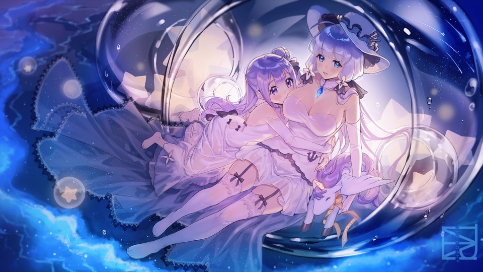 MaJiang アズールレーン AzurLane 碧蓝航线 百合 ガラスの中