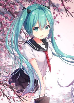 Arutoria,同人,初音未来,女孩子,可爱,少女,长发